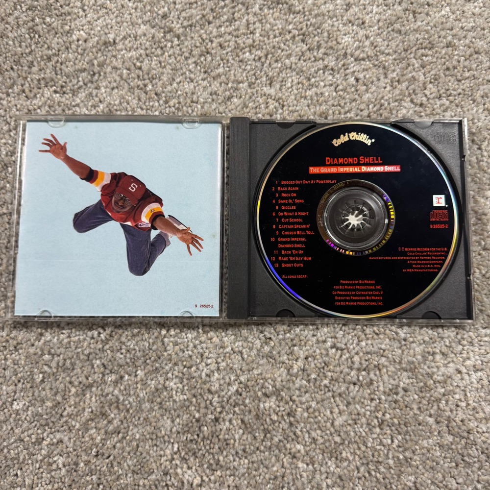 Diamond Shell The Grand Imperial Diamond Shell CD 1991 Cold Chillin Hip Hop Rap - Picture 4 of 5
